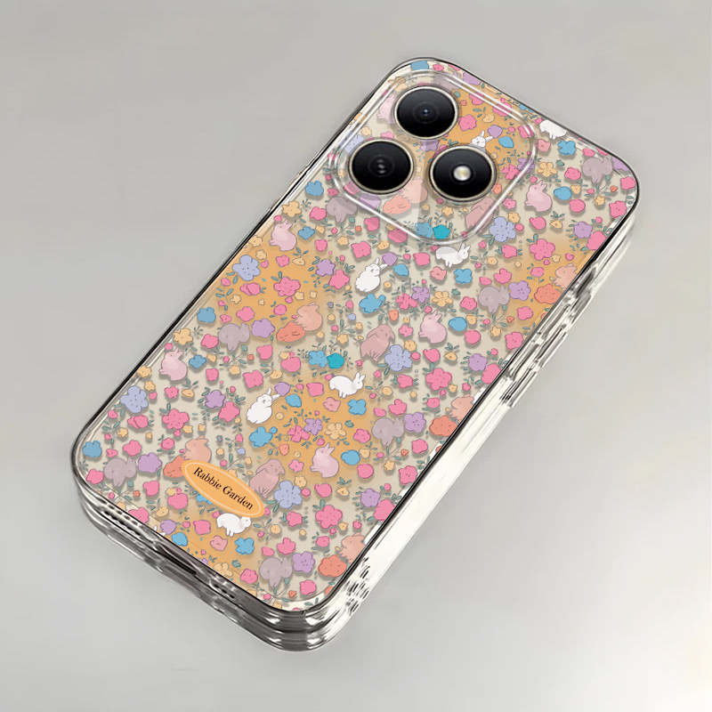 适用华为WIKOHi畅享80s手机壳畅享70/60pro新款智选 hinova12se/11se兔子nova10/9冬日碎花鼎桥p50/m40/n8pro