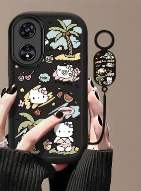 适用OPPOA975G手机壳oppoa96/95/72新款a93/92/56s防摔55/53/52软36/32/5椰树kt猫11/9/2x全a3/1i包PlusMaxGT