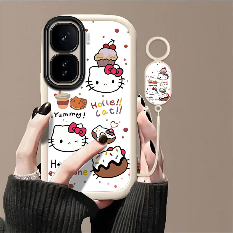 适用iQOONeo10Pro手机壳iqooneo9spro+软壳iqoo5/6se小众iqooneo7竞速全包防摔iqooneo5蛋糕kt猫高级新款8/3