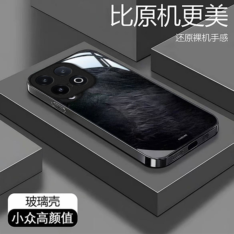大理石纹适用iQOO15Ultra手机壳iqoo13新款iqoo12/11s/10高级iqoo9pro玻璃iq8/7硬壳iqoou5e液态iqooU3x/u1x