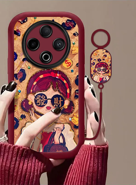 发财女孩适用vivoY500手机壳y300/y200/y100i新款y97高级y93/y76/y74/y52/y51sy78/y77t防摔y50/y37mpro+5gGT