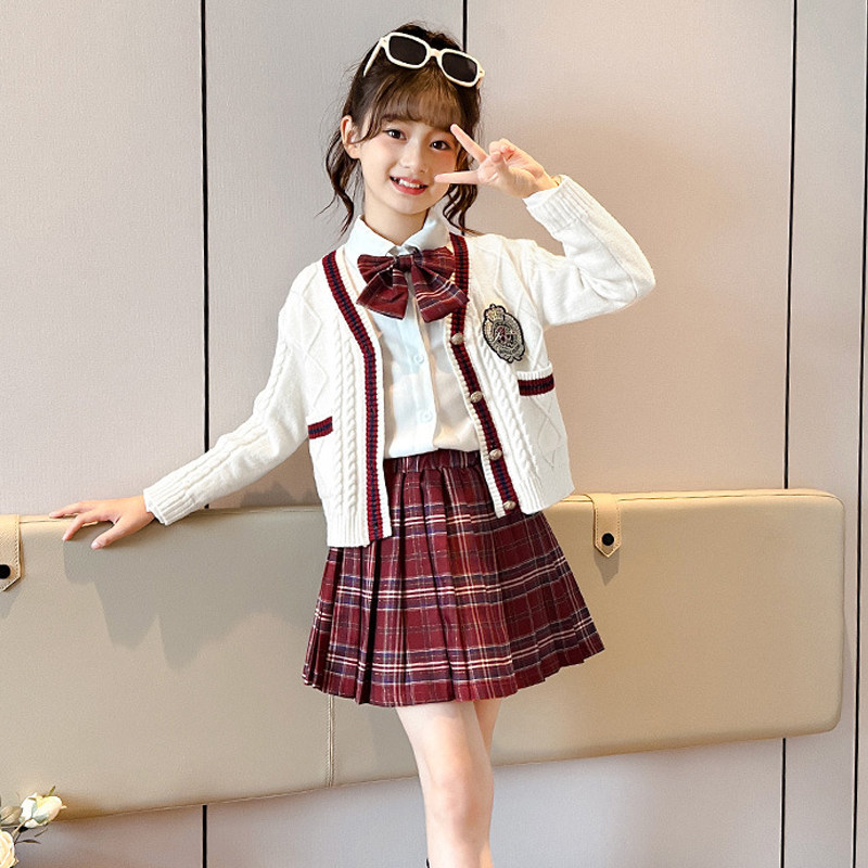 巴拉妮琪balaniqi女童jk百褶裙子