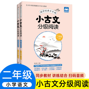 国学经典 日日诵小古文分级阅读二年级上下册文言文分级读物训练书