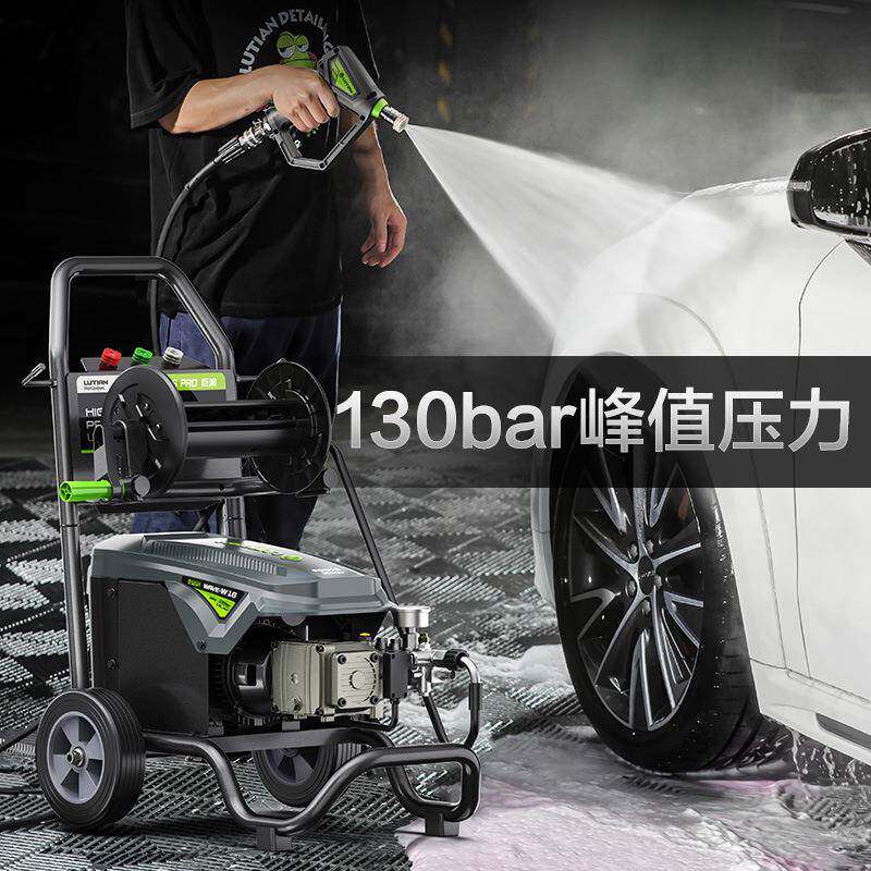 巨浪W16PRO220V3000W绿霸商用清洗机大功率绿田工业洗车清洗机