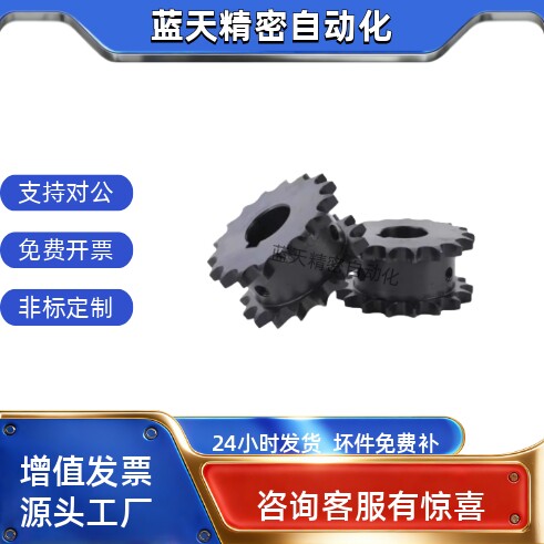 双驱双排链轮VLR11-50-12 13 14 15 16-D18 D20 D25 D28 D30 D40