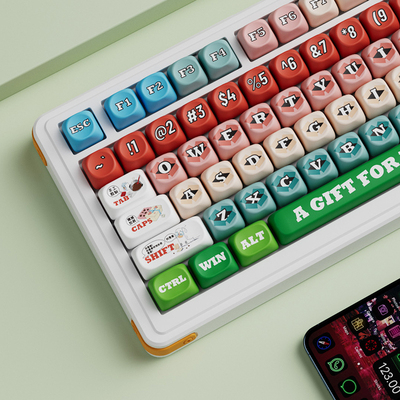 诺朴热升华键帽爱你MOA高度