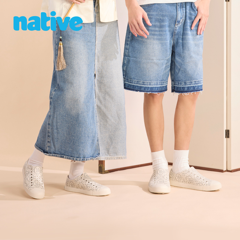 native 2025新款灵蛇溯溪洞洞鞋 男女同款 蛇年限定 沙滩鞋凉鞋