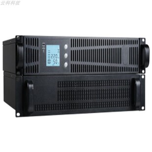 金武士UPS电源RP1KVA高频机架式 长机1KVA 800W内置3只12V7AH电池