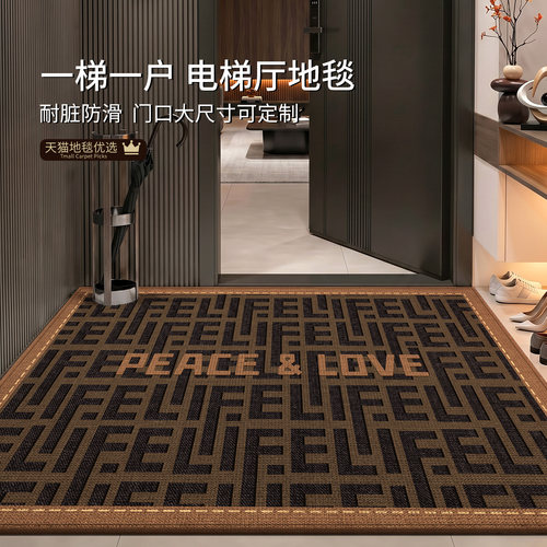 一梯一户入户地垫电梯厅定制家用