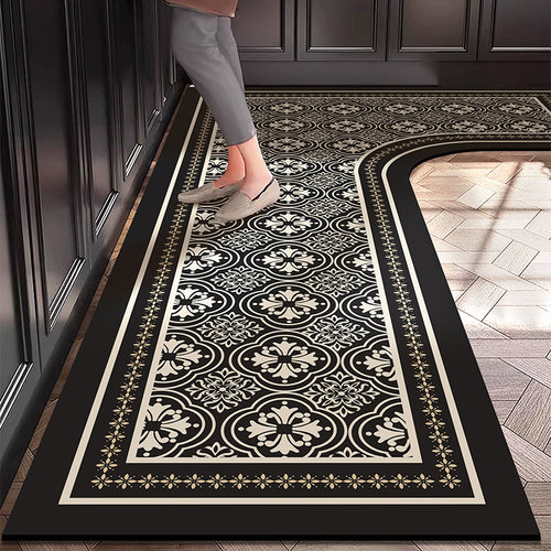 厨房L型硅藻泥防滑防油吸水地垫