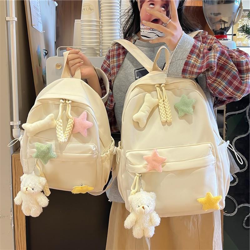 ins可爱卡通双肩背包大容量