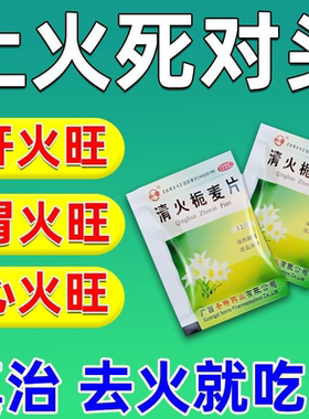 去火药降肝火心火去湿气排毒口干口苦异味中药清热去火清火栀麦片