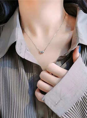 相思豆项链女网红ins韩版简约可爱小众冷淡风气质锁骨链设计礼物