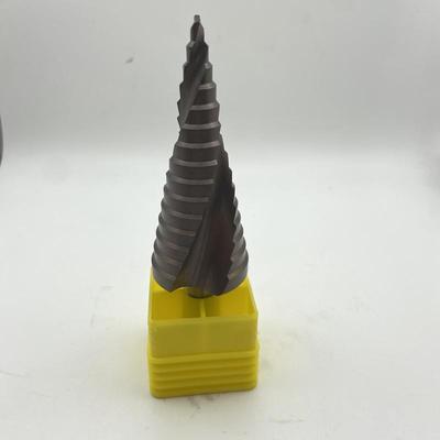宝塔钻头大全高硬度钨钢打孔不锈钢扩孔开孔器金属扩孔钻阶梯万能