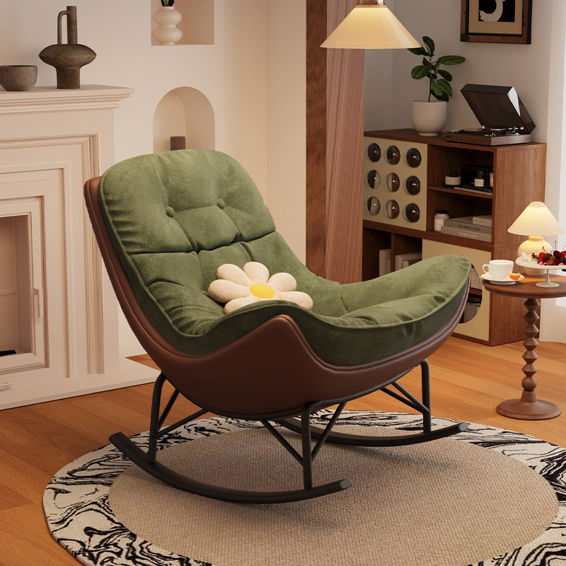 摇椅躺成人大可睡觉单人沙发轻奢