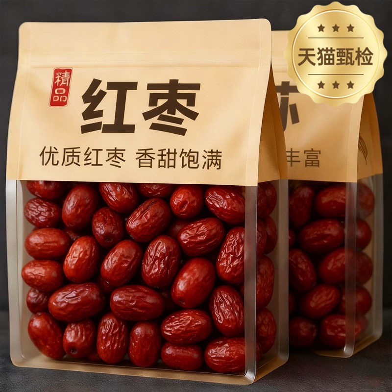 【农科院推荐】新疆特级红枣果干
