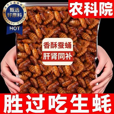 【高品质甄选】香酥蚕蛹开袋即食