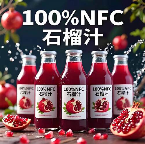 【天猫甄选】百分百纯nfc石榴汁