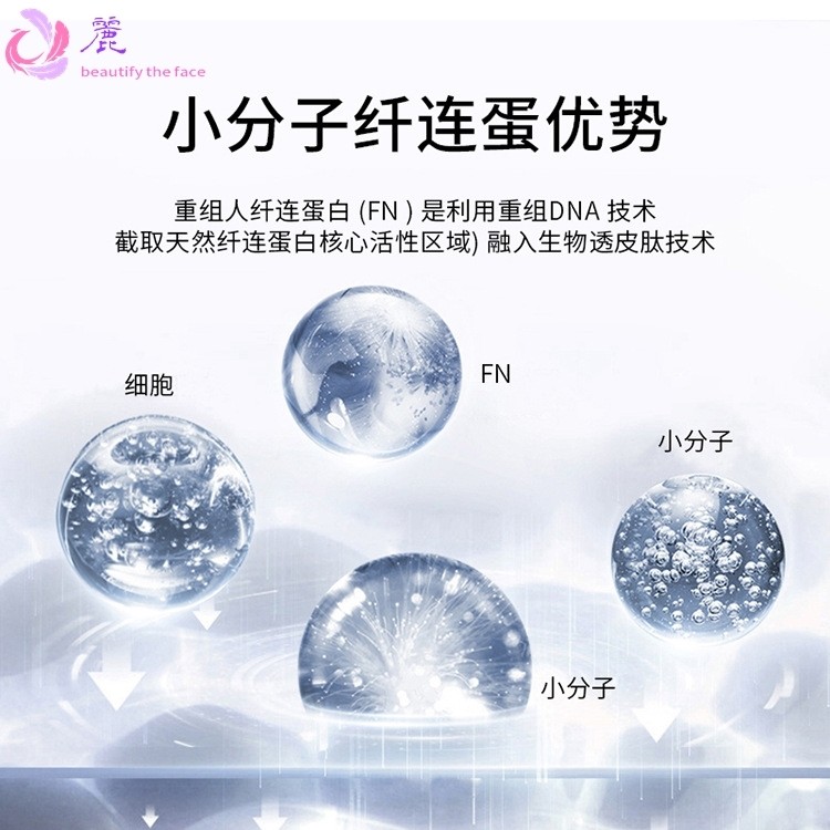 添悦生物8万活性生长因子纤连蛋白冻干粉修护受损肌屏障多肽