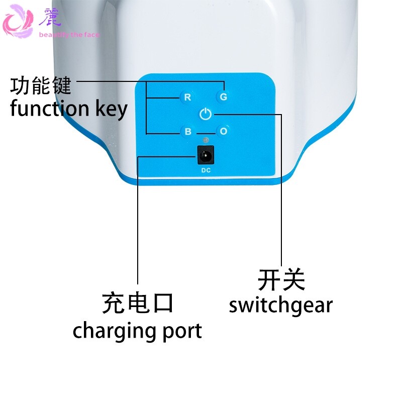 跨境外贸生发头盔红光激光防脱增发健发帽养护头发仪美容仪器