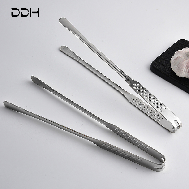 进口316L不锈钢烤肉夹加长烧烤夹