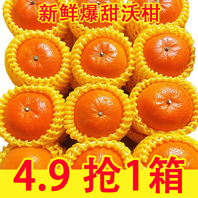 正宗纯甜沃柑9斤整箱新鲜桔子蜜桔黄金皮孕妇水果当季柑橘子,水产肉类/新鲜蔬果/熟食,桔子,淘宝优惠券,粉丝福利购,淘宝优惠卷
