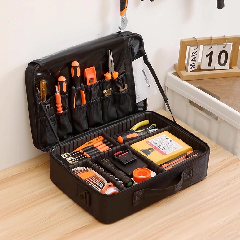 多功能维修工具包大容量电钻便携式收纳箱专业工具收纳箱弱电,五金/工具,工具包,淘宝优惠券,粉丝福利购,淘宝优惠卷