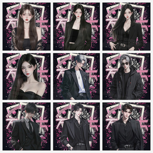 头像制作语音厅交友厅点唱厅男头女头支持来图定制公会俱乐部头像