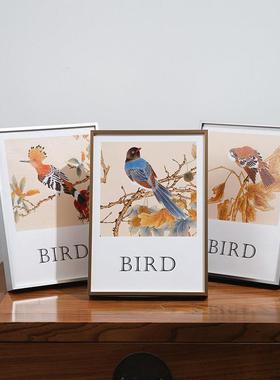 0635简约铝合金画框装裱挂墙金属相框定制大尺寸框架海报框广告框