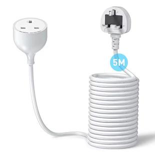 LDNIO电源延长线5米英式 插孔和通用插座孔英规欧规美标插头2500W