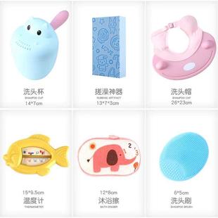 搓澡神器婴儿洗澡海绵宝宝洗头刷硅胶沐浴棉搓泥灰儿童用品搓澡巾