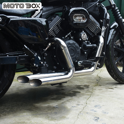 适用于建设香帅XS650N改装VHB排气管全段配件声浪低沉浑厚无损直