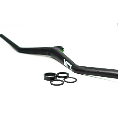 极速VOICE VFV XC1碳纤维一体把 越野负角度把横V山地车车把直把