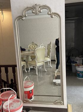 C2法式异形大镜面高清落地镜直销