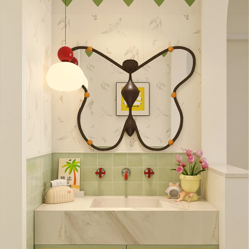 玄关装饰镜智能led浴镜梳妆镜