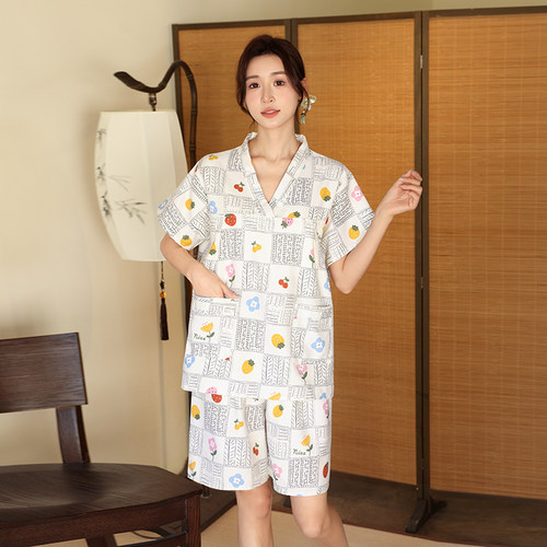 女款汗蒸服睡衣家居服浴服熏蒸足浴足疗按摩桑拿服美容院采耳酒店