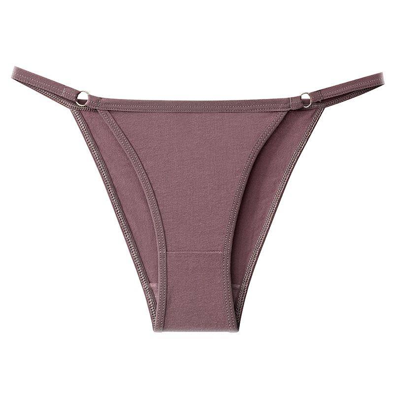 一字带内裤女纯棉欧美大码女士内裤半包臀比基尼低腰细绳三角裤,女士内衣/男士内衣/家居服,女丁字裤,淘宝优惠券,粉丝福利购,淘宝优惠卷