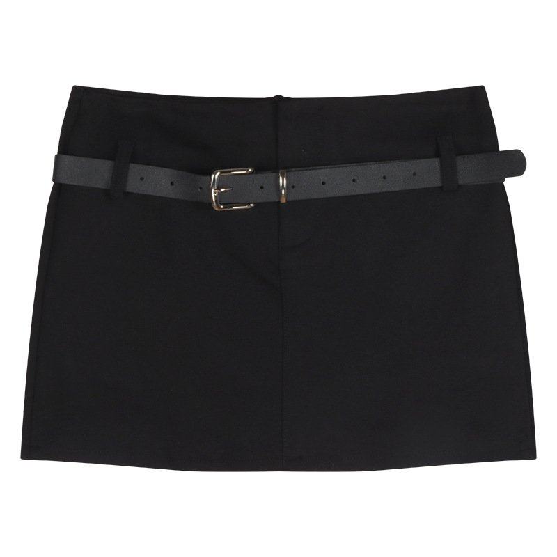 黑色腰带半身裙女2024夏季新款超短裙高腰裙子纯欲性感紧身包臀裙,女装/女士精品,大码半身裙,淘宝优惠券,粉丝福利购,淘宝优惠卷