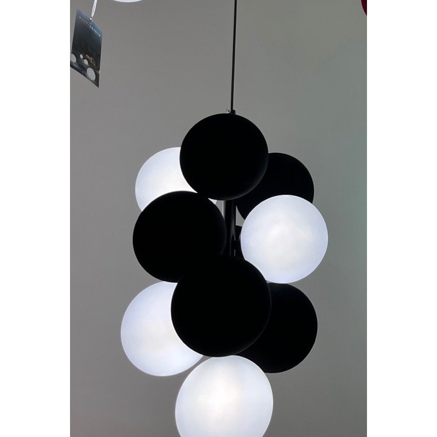 北欧植绒球多色葡萄吊灯设计师创意圆球泡泡侘寂风客厅卧室餐厅灯,家装灯饰光源,卧室/书房吊灯,淘宝优惠券,粉丝福利购,淘宝优惠卷