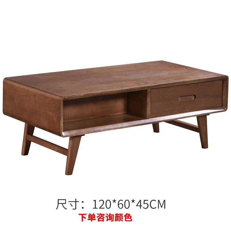 一件代发实木北欧茶几 简约客厅白蜡木小户型方形茶几电视柜组合,住宅家具,茶几,淘宝优惠券,粉丝福利购,淘宝优惠卷