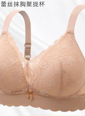 春夏新款韩美黛M22无钢圈蕾丝薄杯透气里布聚拢调整型三排扣内衣