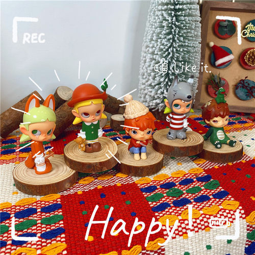 盲盒展示架收纳盒陈列手办