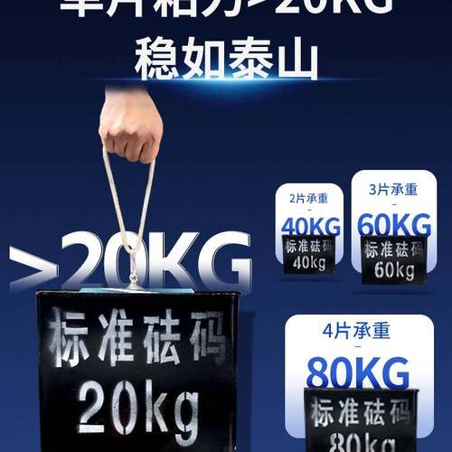 纳米双面胶高粘度力固定墙面无痕胶墙汽车耐高温两面胶透明不留痕