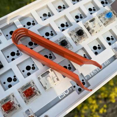 狼派CIY客制化拔轴器拔键器二合一机械键盘热插拔键帽轴体拆卸器