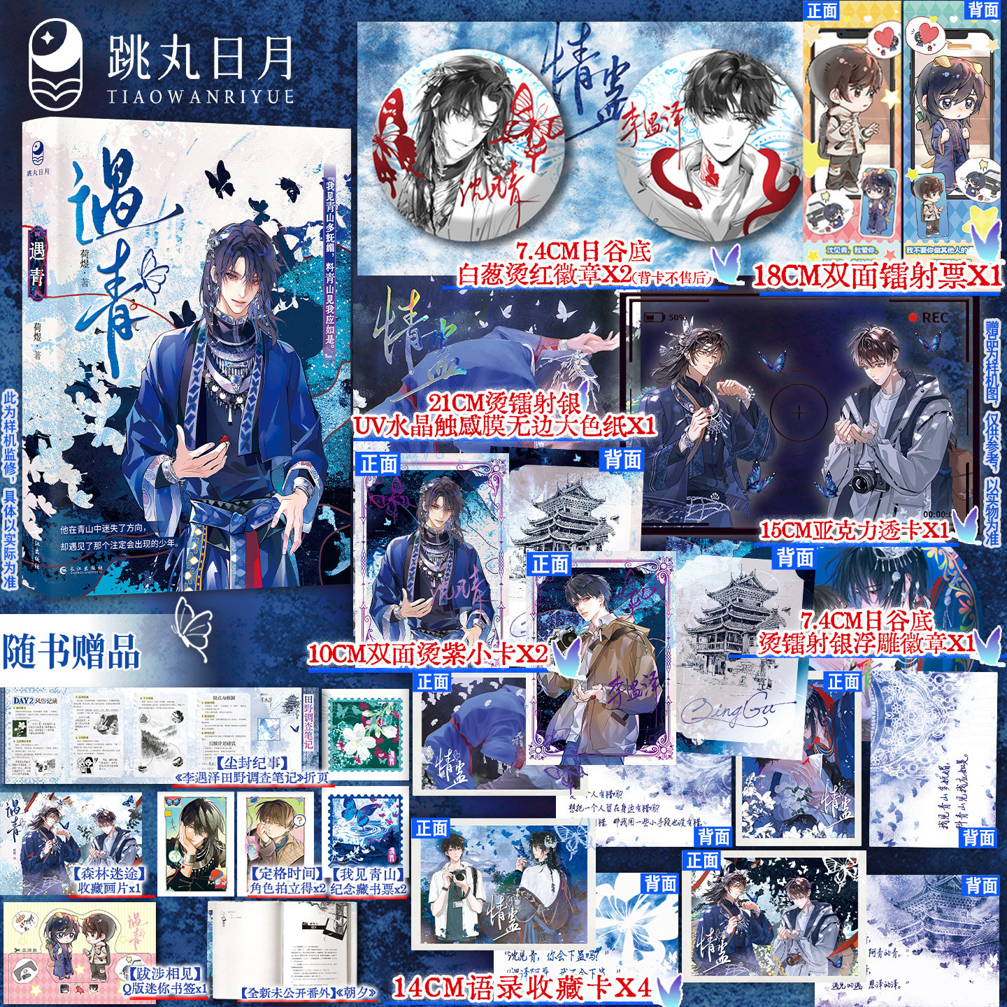 跳丸日月正版 遇青 荷煜著 现代青春小说实体书 新增番外《朝夕》