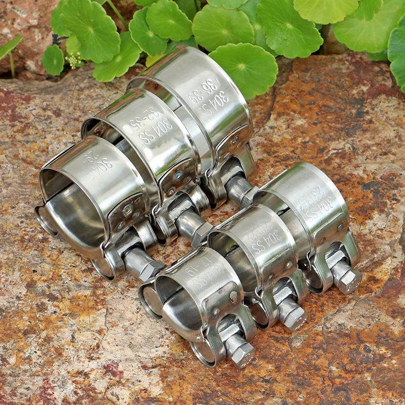 1只包邮304不锈钢强力卡箍管道夹抱卡扣大力螺丝锁紧管箍管卡喉箍