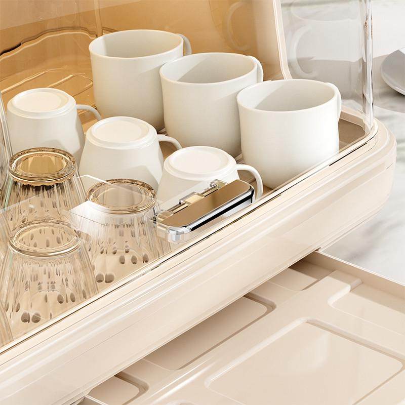 消毒碗柜防尘碗碟收纳置物架可沥水奶瓶水杯架2025杯子碗盘双层,厨房/烹饪用具,碗架,淘宝优惠券,粉丝福利购,淘宝优惠卷