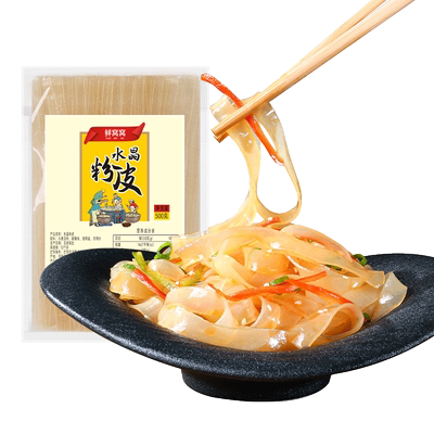 鲜窝窝水晶粉皮凉拌好吃极了！