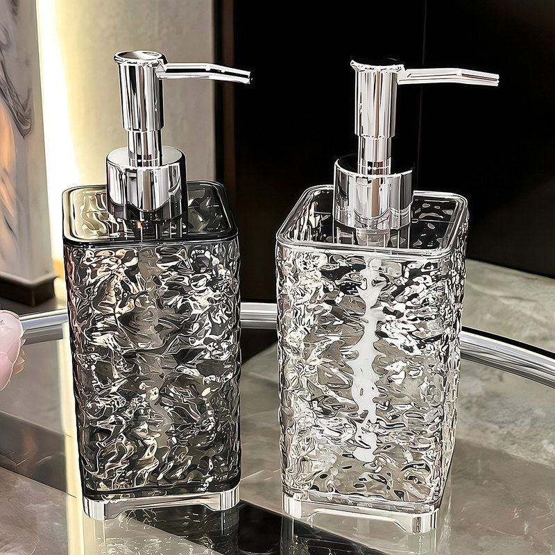 洗手液瓶沐浴露分分装高颜值瓶子浴室空瓶洗发水按压酒店轻奢装瓶