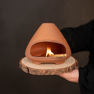 圣木燃烧器盘palo秘鲁陶瓷ur香炉鼠尾草nersantob燃烧圣木中式